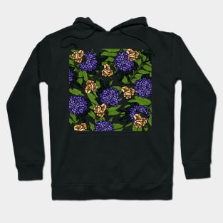 Hydrangea common Hoodie